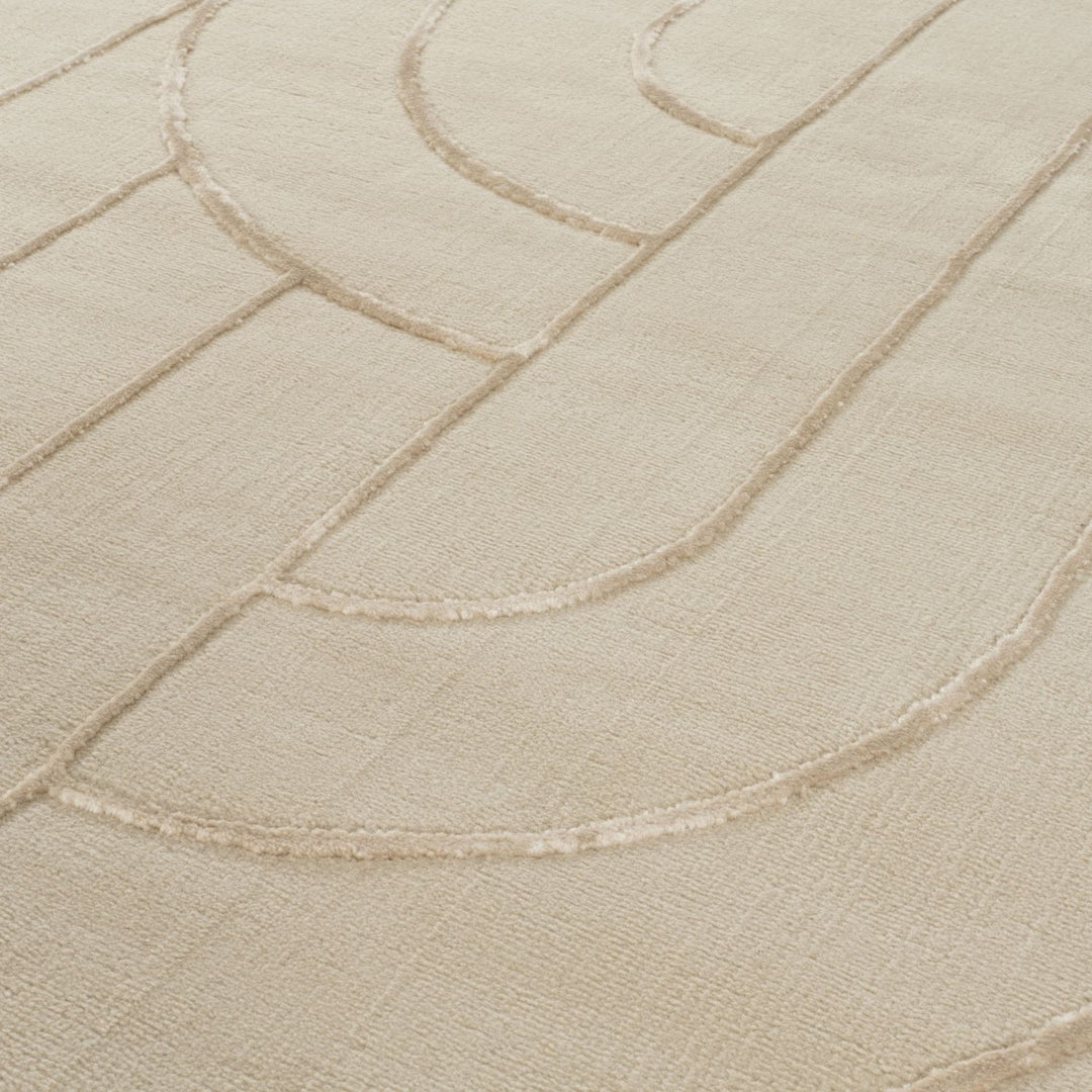 The Rugs Rug Sable Beige | Aura Collection | Soft & Durable