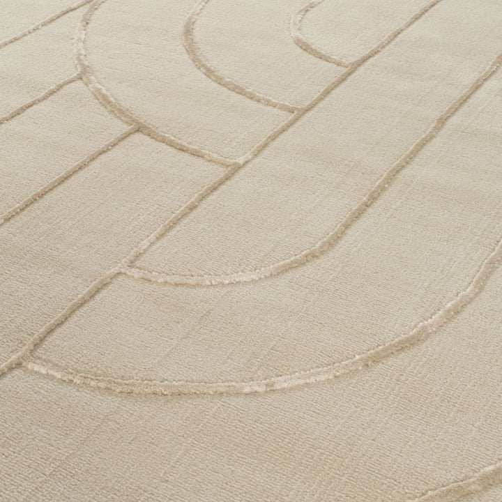 The Rugs Rug Sable Beige | Aura Collection | Soft & Durable