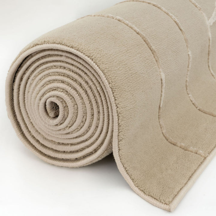 The Rugs Rug Sable Beige | Aura Collection | Soft & Durable