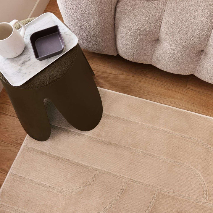 The Rugs Rug Sable Beige | Aura Collection | Soft & Durable
