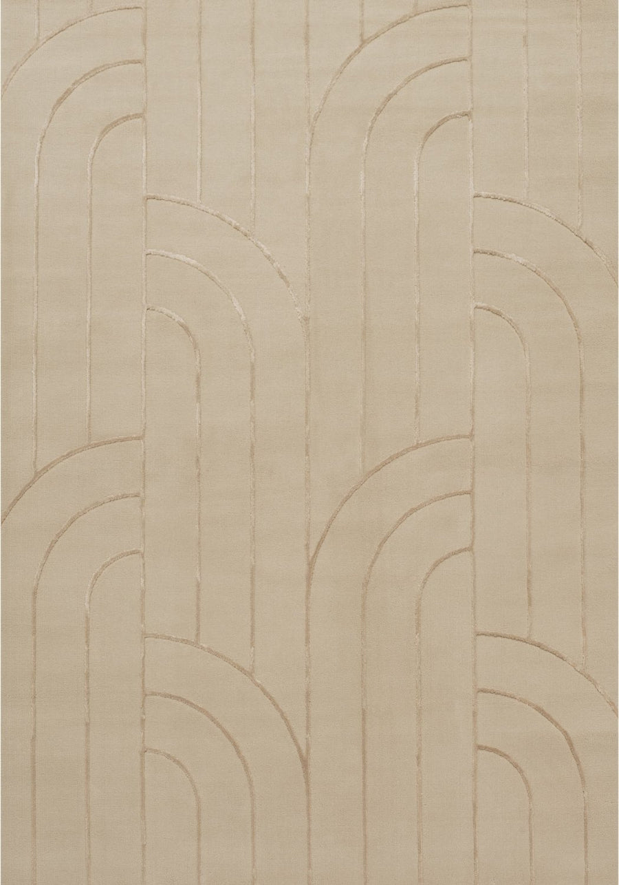 The Rugs Rug Sable Beige | Aura Collection | Soft & Durable