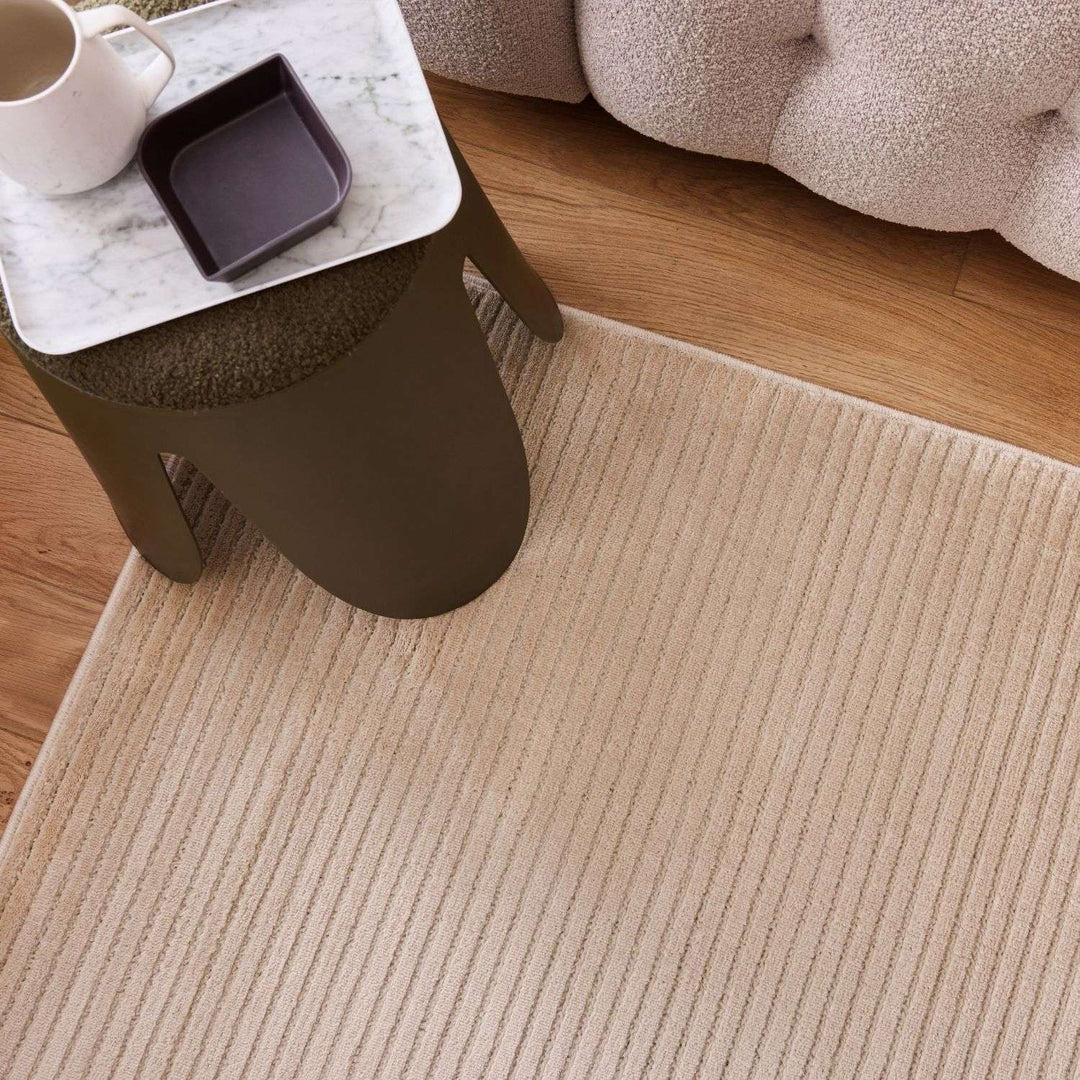 The Rugs Beige Sandstone Area Rug |Soft & Durable Home Decor