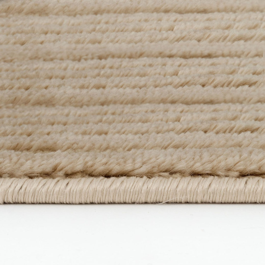 The Rugs Beige Sandstone Area Rug |Soft & Durable Home Decor