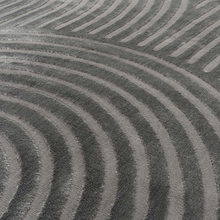 Strata Grey Rug  Soft & Durable, Non-shedding, Stain-resistant.