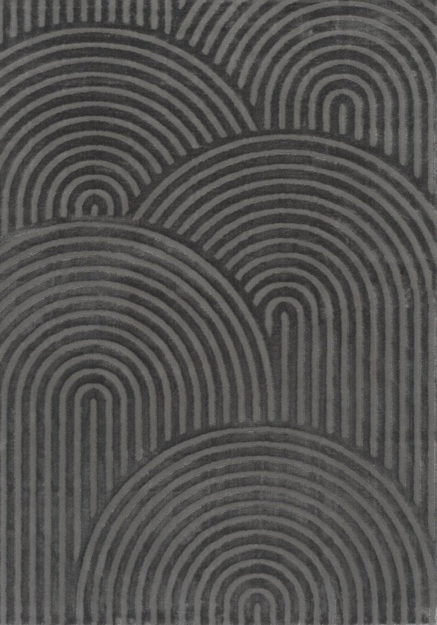 Strata Grey Rug  Soft & Durable, Non-shedding, Stain-resistant.