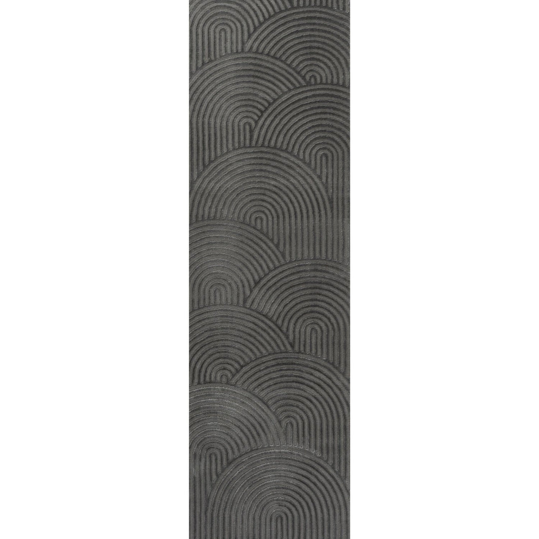 Strata Grey Rug  Soft & Durable, Non-shedding, Stain-resistant.