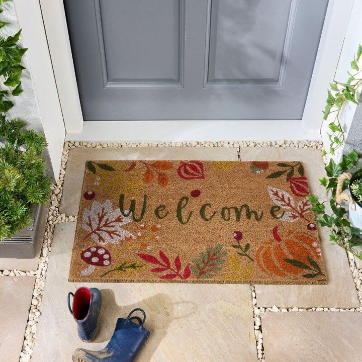 The Rugs Halloween Coir Doormat – 100% Coconut Husk