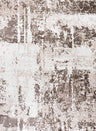 Elaris Brown abstract rug, jute backing, anti-static, non-shedding | The Rugs