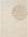 Beige rug with a circular pattern on a plain background