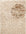 Textured beige and brown area rug with a circular pattern