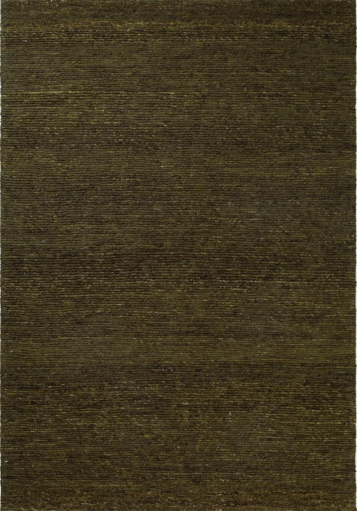 Textured brown rug with a subtle pattern