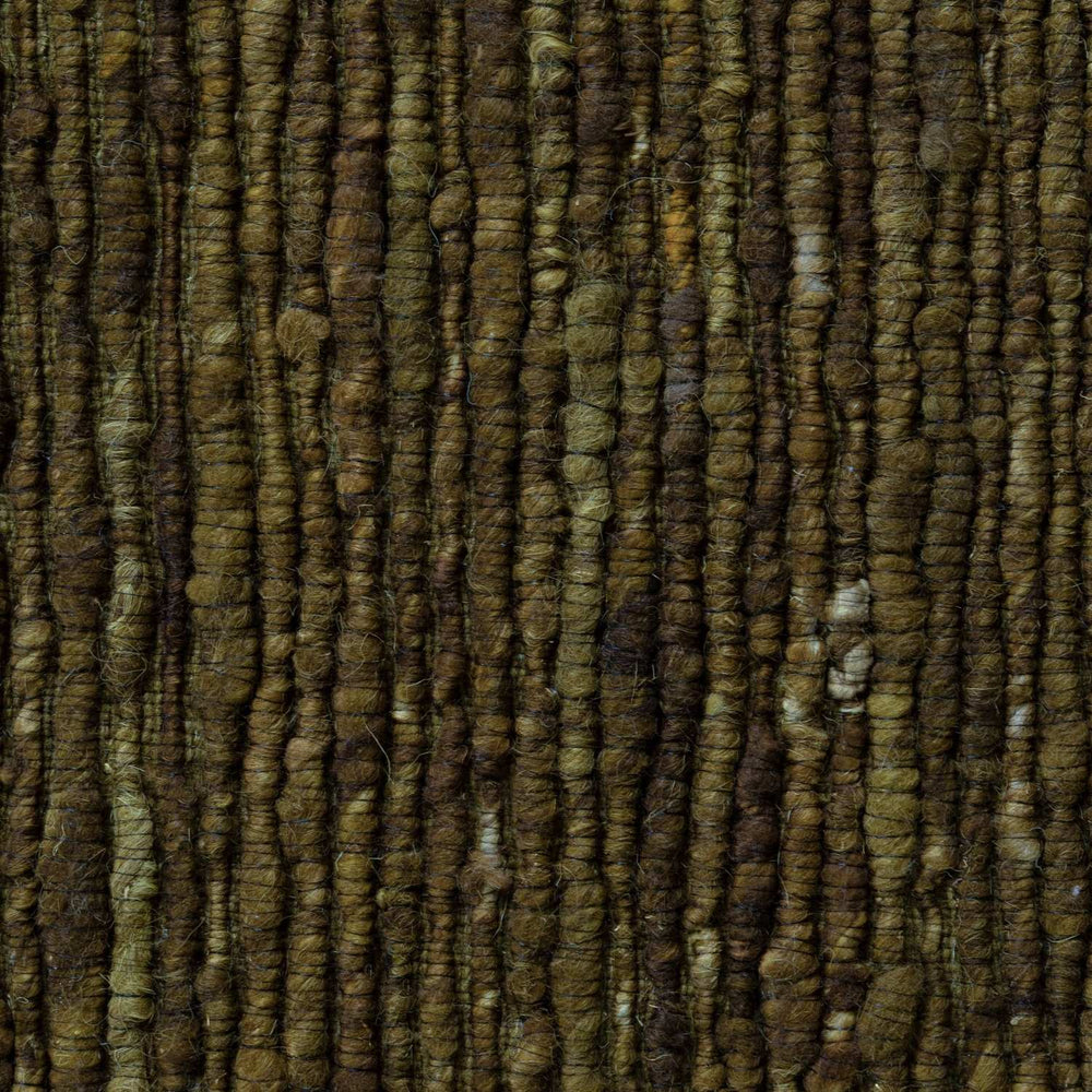 Close-up of textured brown carpet