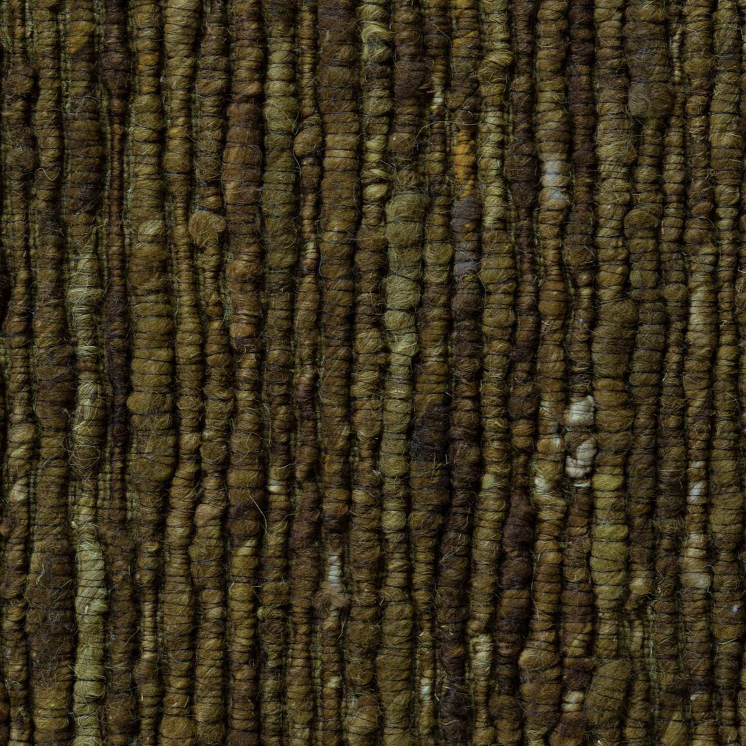 Close-up of textured brown carpet