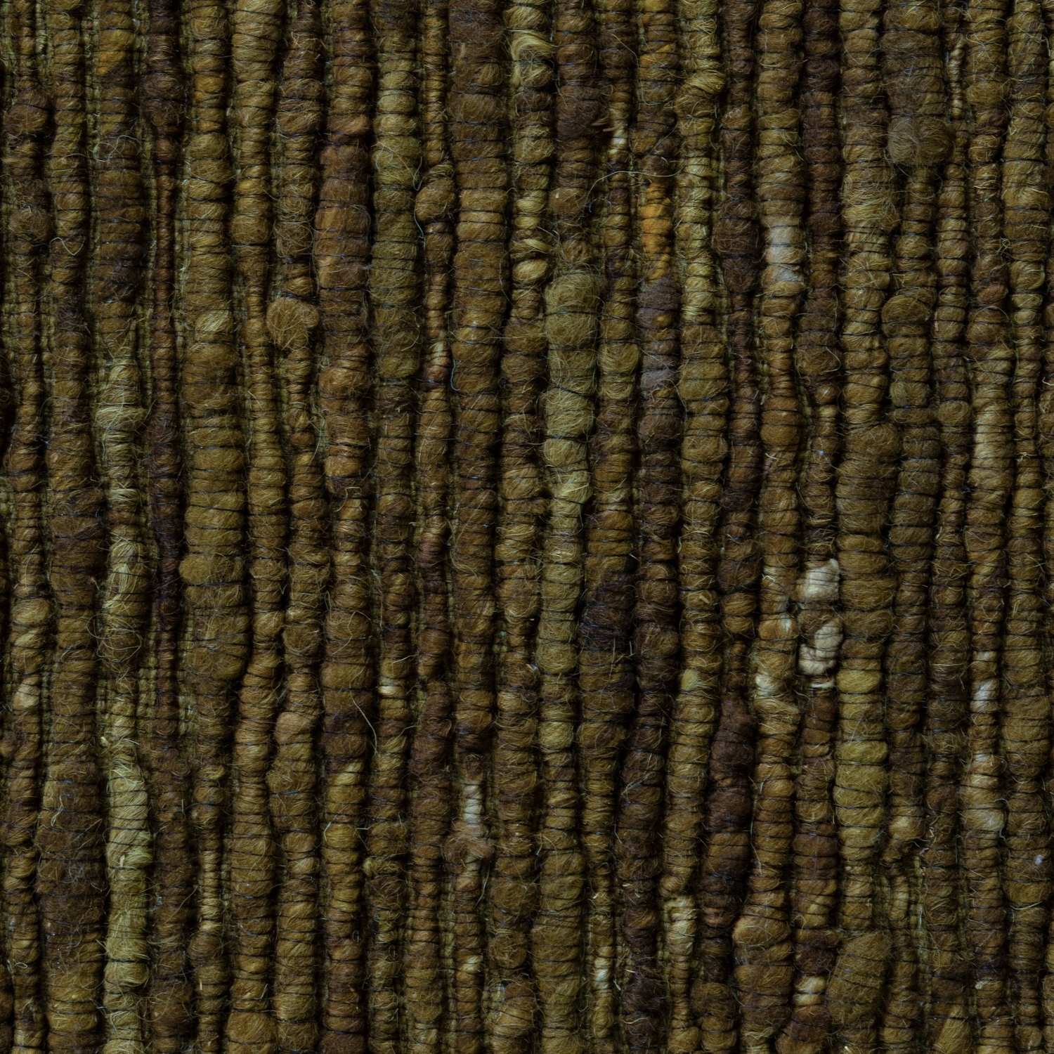 Close-up of textured brown carpet