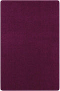Plain Design Purple Rug