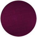 Plain Design Purple Rug