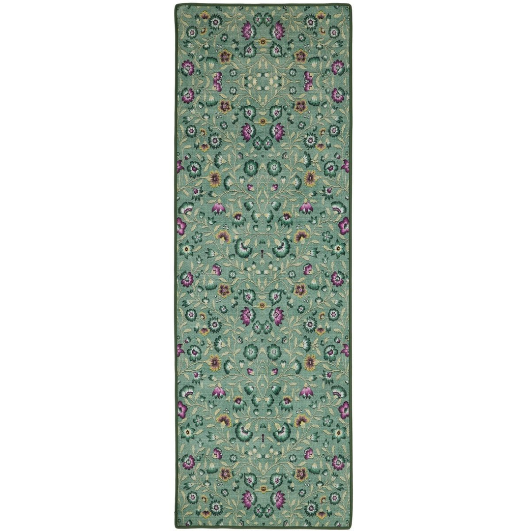 Eco-Washable Blossoming Vines Rug