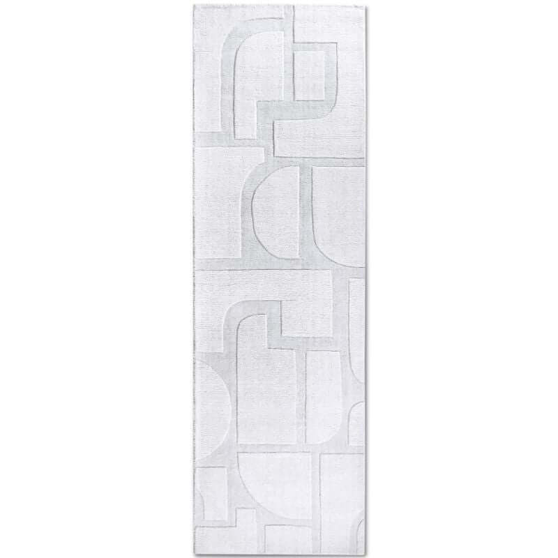 The Rugs Hand-Woven Wool Rug - Elegant Abstract Designs