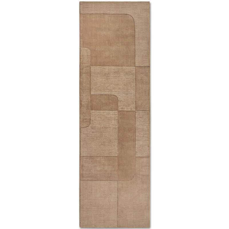 The Rugs Handwoven Abstract Design Wool Rug