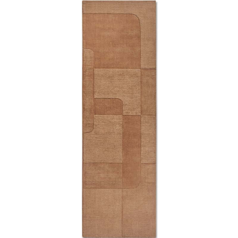 The Rugs Handwoven Abstract Design Wool Rug