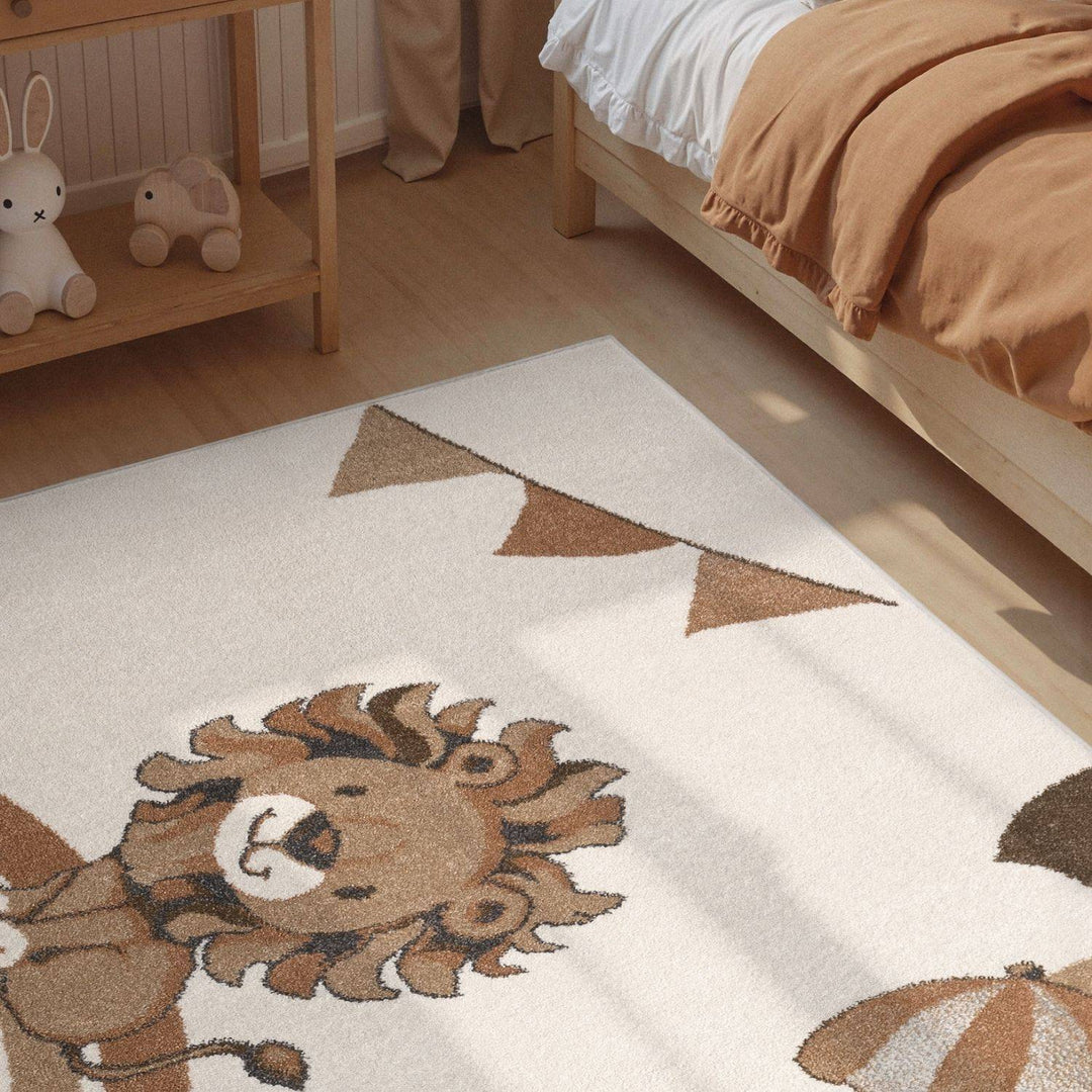 Boho Kids Summer Party Rug, Soft Pile, Soun-absorbing | THE RUGS