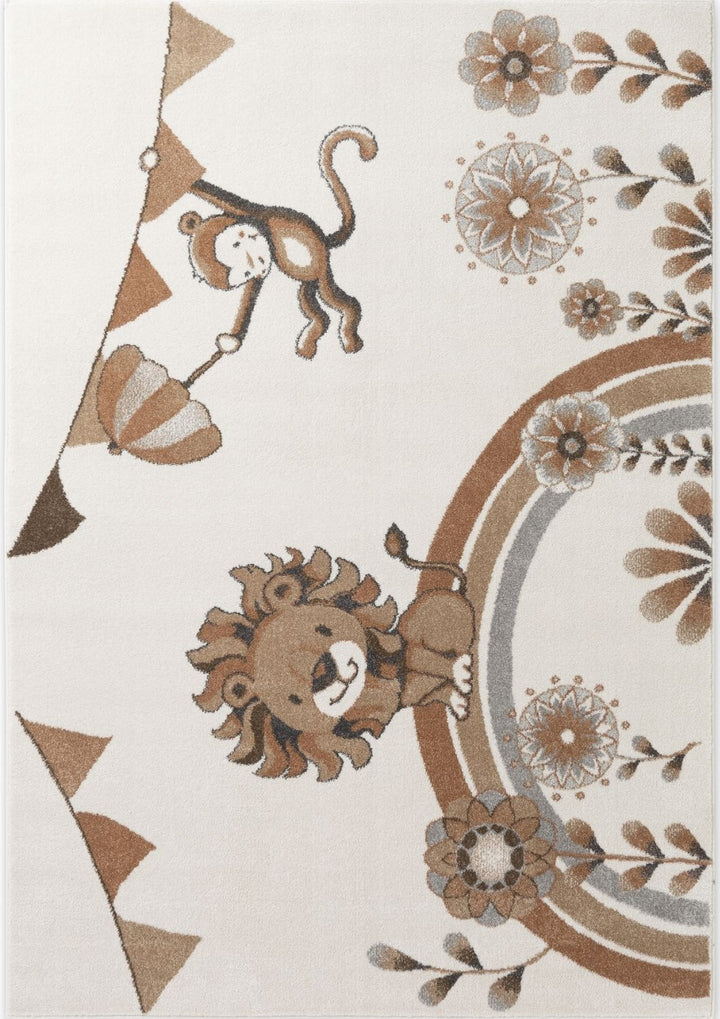 Boho Kids Summer Party Rug, Soft Pile, Soun-absorbing | THE RUGS