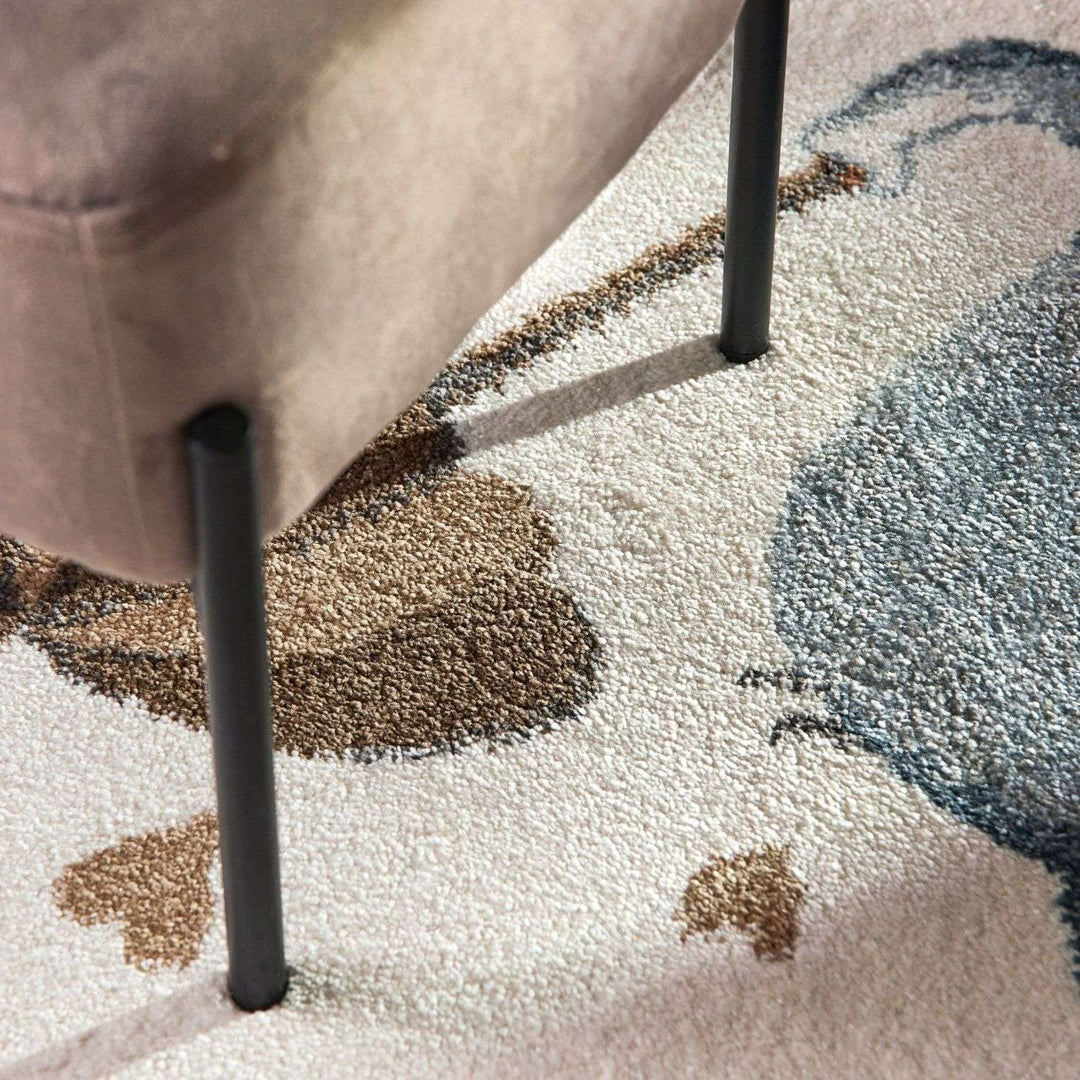 Kids Round Walk like an Elephant Rainy Rug, sound-absorbing, easy to clean| THE RUGS