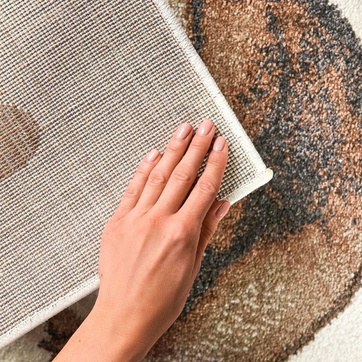 Boho Kids Walk like an Elephant Rainbow Party Rug