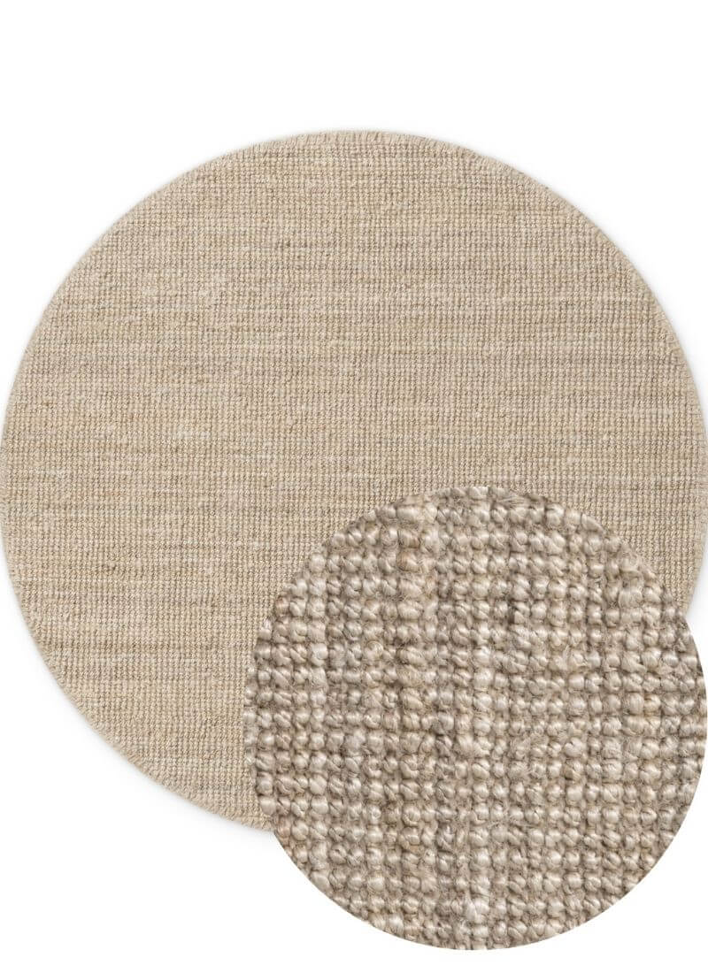 The Rugs Natural Handwoven Jute Rug - Quality & Sustainable