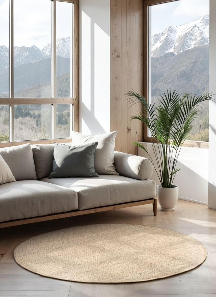 The Rugs Natural Handwoven Jute Rug - Quality & Sustainable