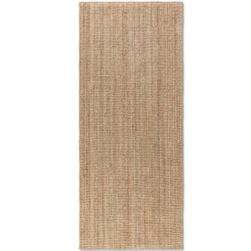 The Rugs Handwoven Jute Beige Rug - Quality Natural Comfort