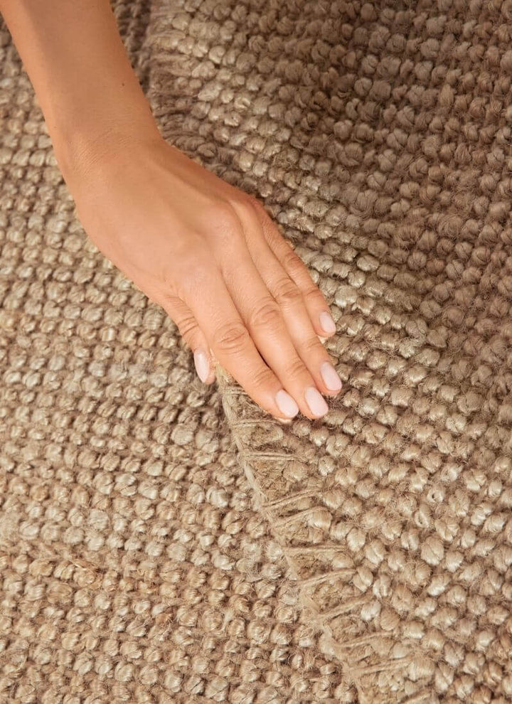 The Rugs Natural Handwoven Jute Rug - Quality & Sustainable