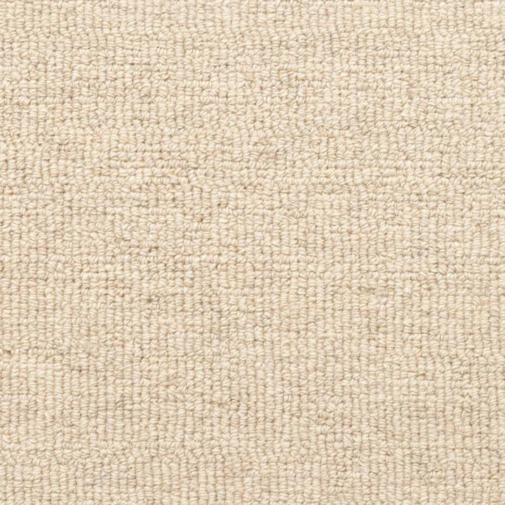 Wool Rug Knots Light Beige, Durable and Soft Pile rug, Heat insulting