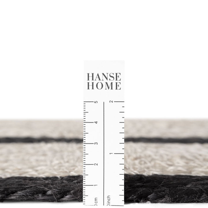Hanse Home rug with a measurement scale showing dimensions.