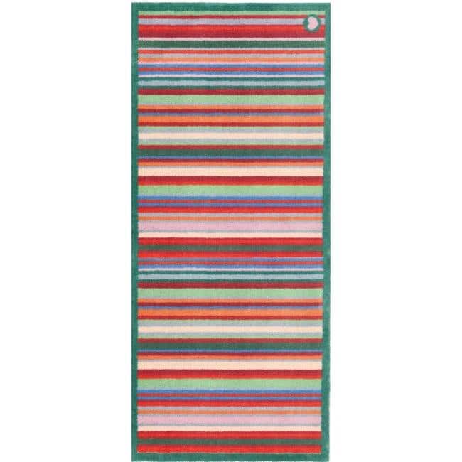 The Rugs Eco-Friendly Washable Striped Mat | Trap 95% Dirt