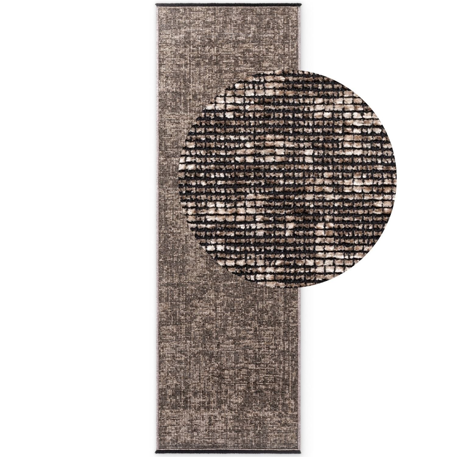 Brilliance Short Pile Beige Rug, bright colour| THE RUGS