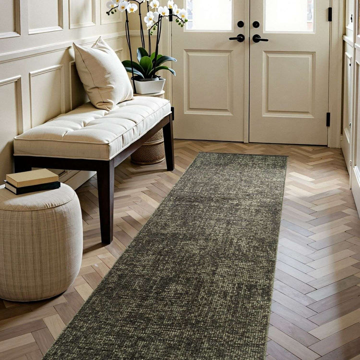 Brilliance Short Pile Green Rug | THE RUGS