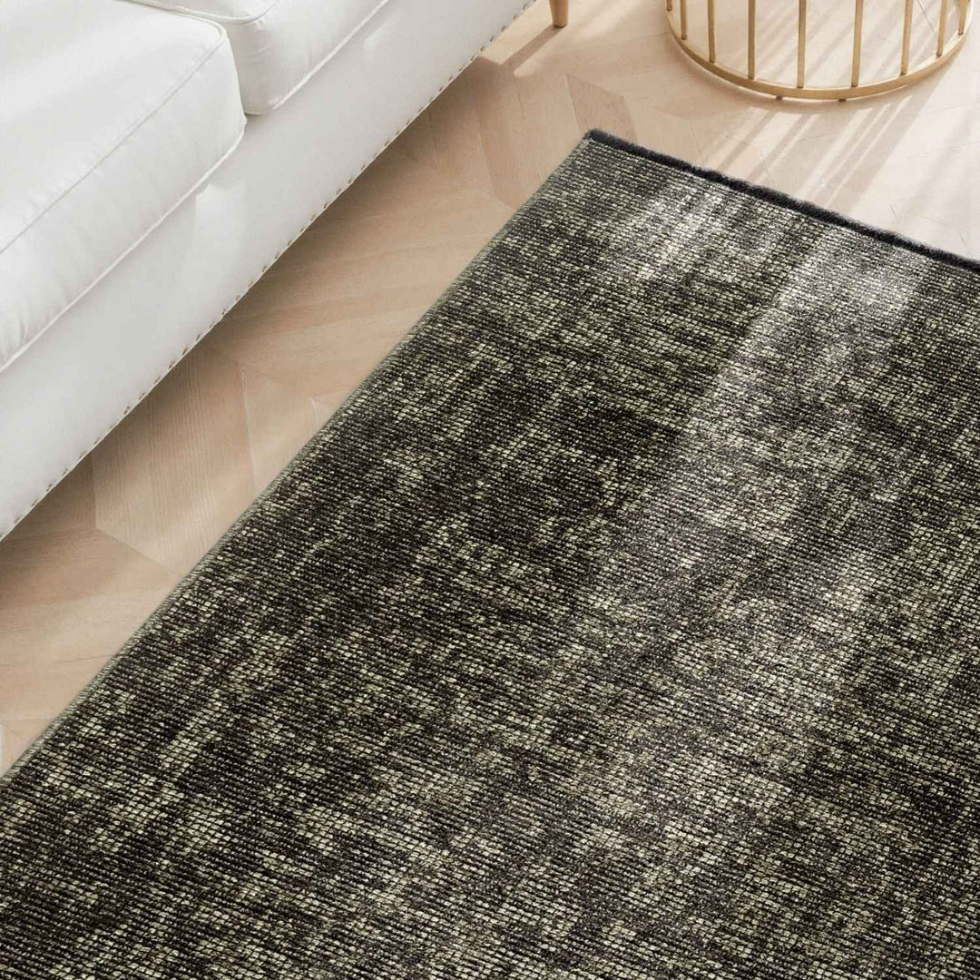 Brilliance Short Pile Green Rug | THE RUGS