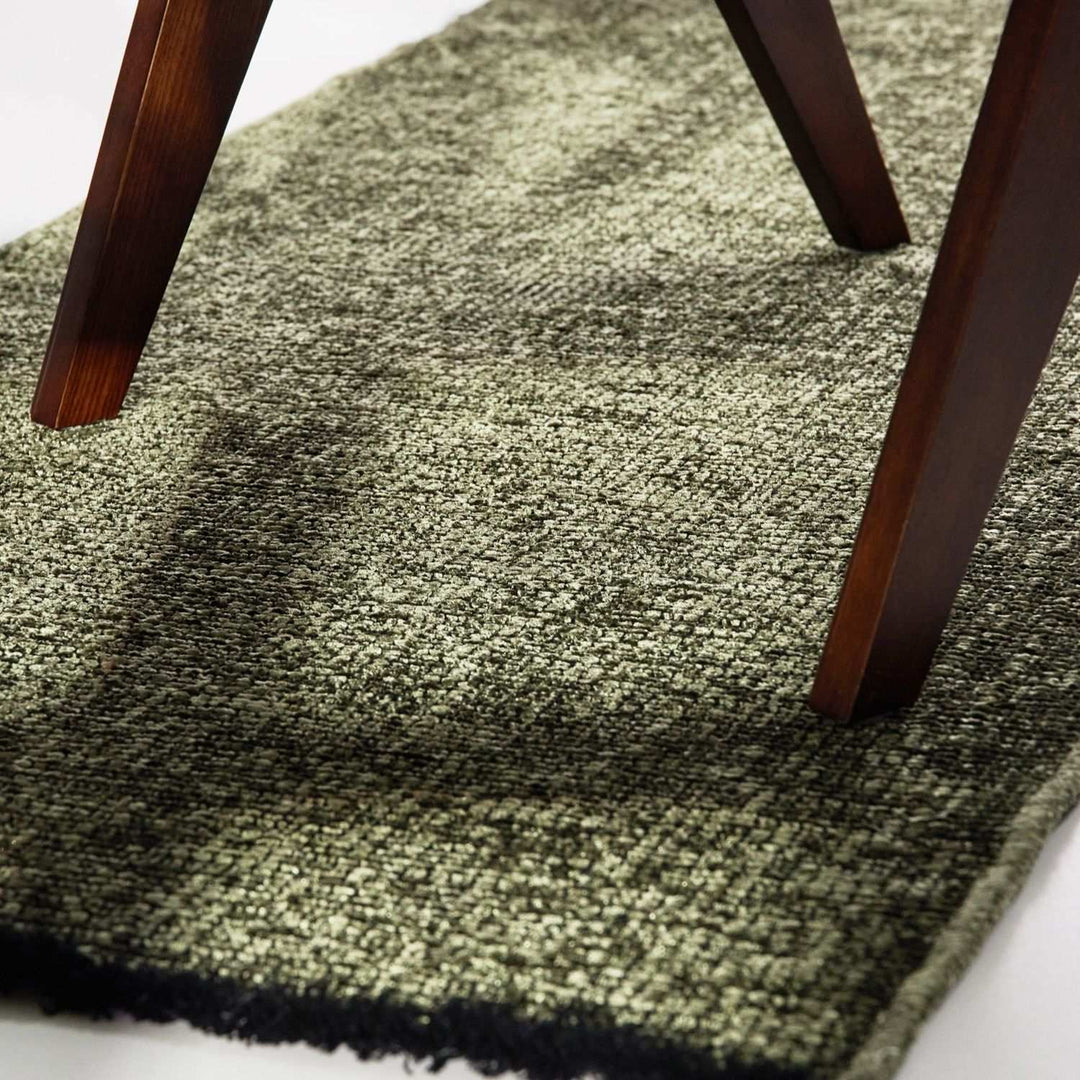Brilliance Short Pile Green Rug | THE RUGS