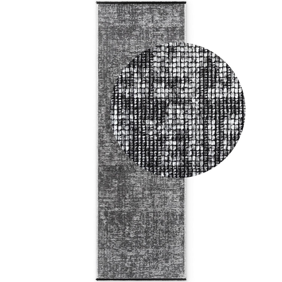 Brilliance Short Pile Grey Rug, Velvety soft pile| THE RUGS