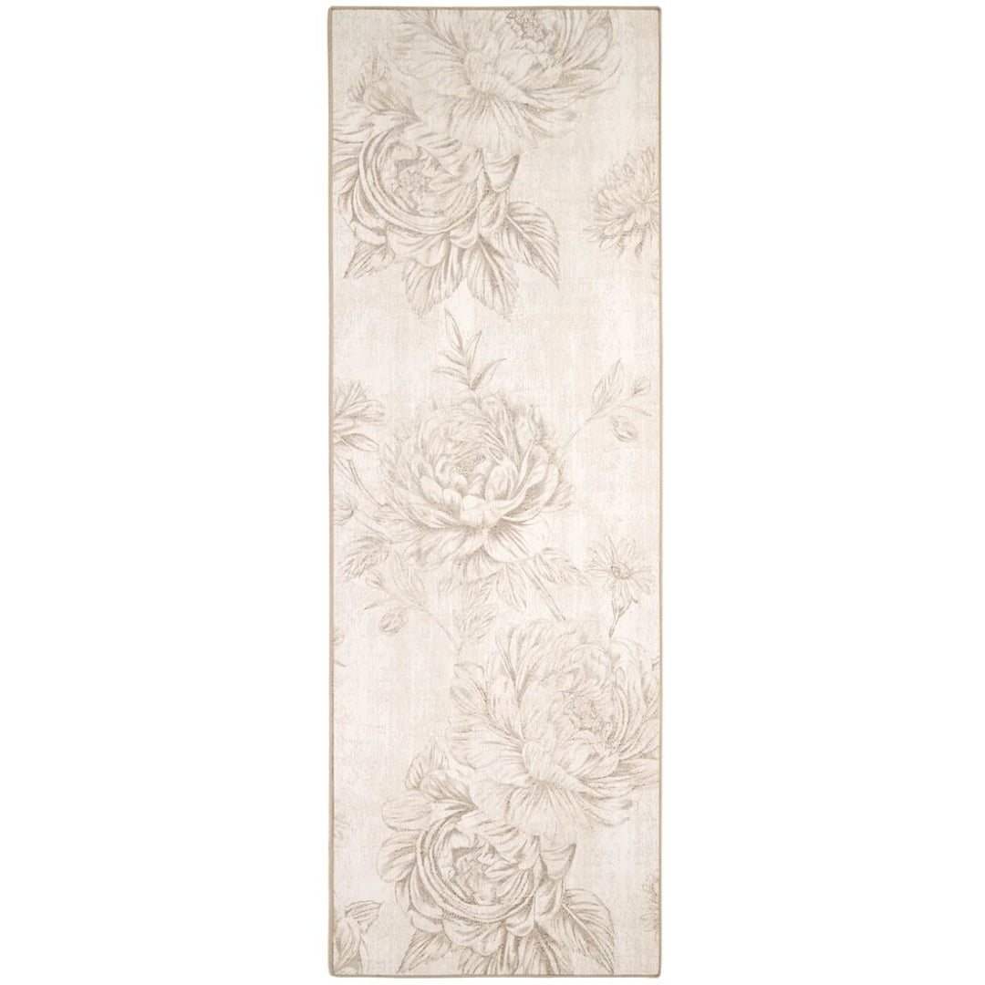 Eco-Washable British Garden Nature Rug