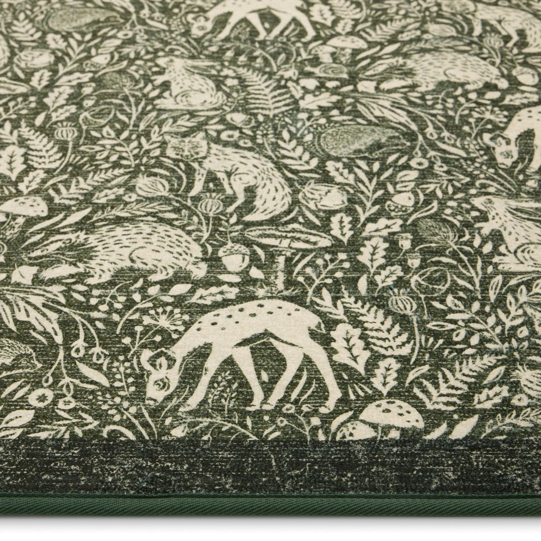 Eco-Washable British Garden Nature Rug