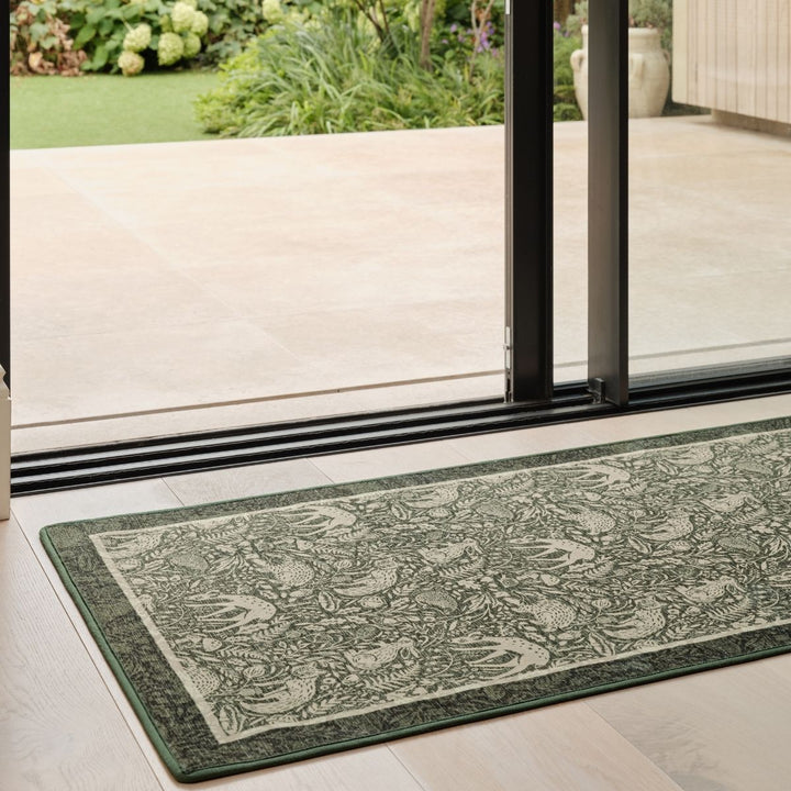 Eco-Washable British Garden Nature Rug