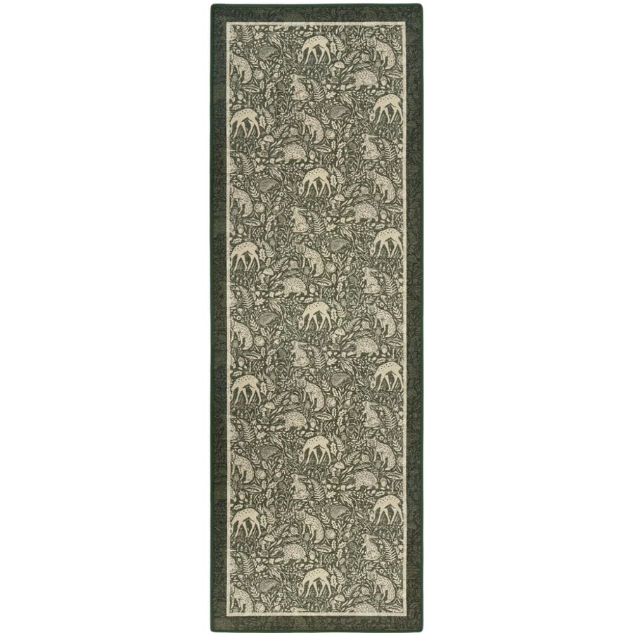 Eco-Washable British Garden Nature Rug