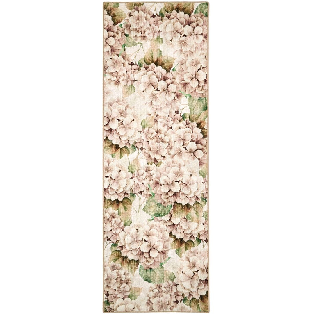 Eco-Washable British Garden Nature Rug