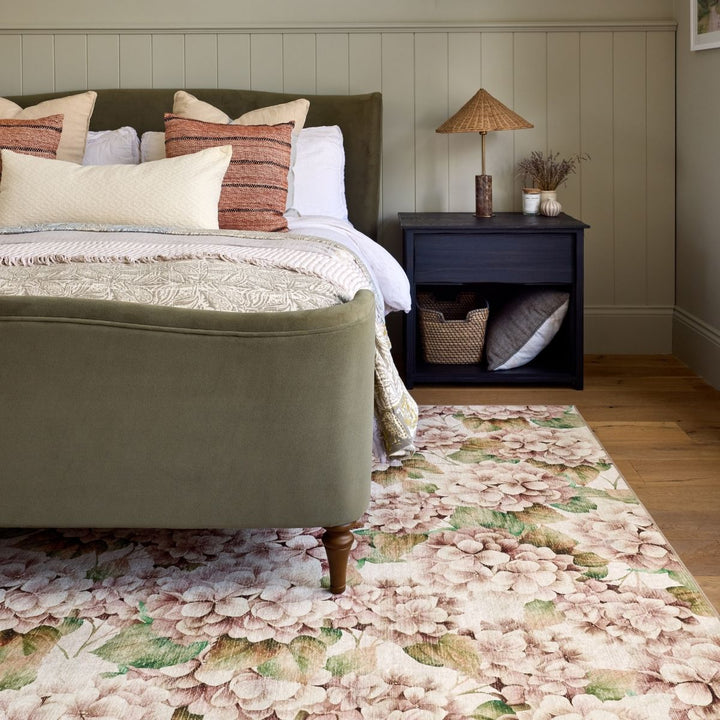 Eco-Washable British Garden Nature Rug