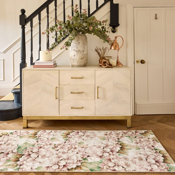 Eco-Washable British Garden Nature Rug
