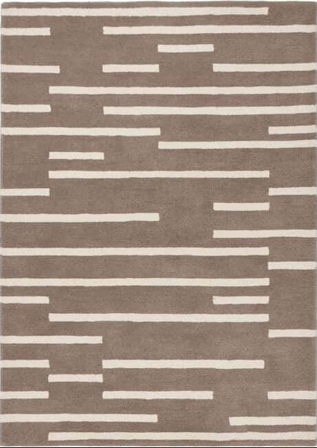 The Rugs Broken Striped Design Rug | Contemporary Home Decor