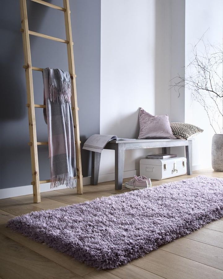 Chicago Lavender Shaggy Rug