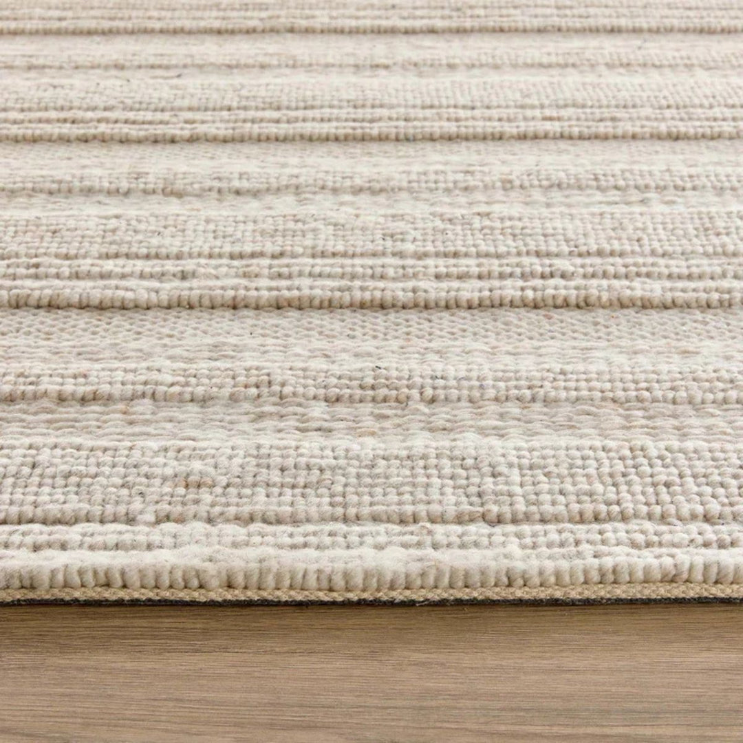 Chunky Knit Wool Rug